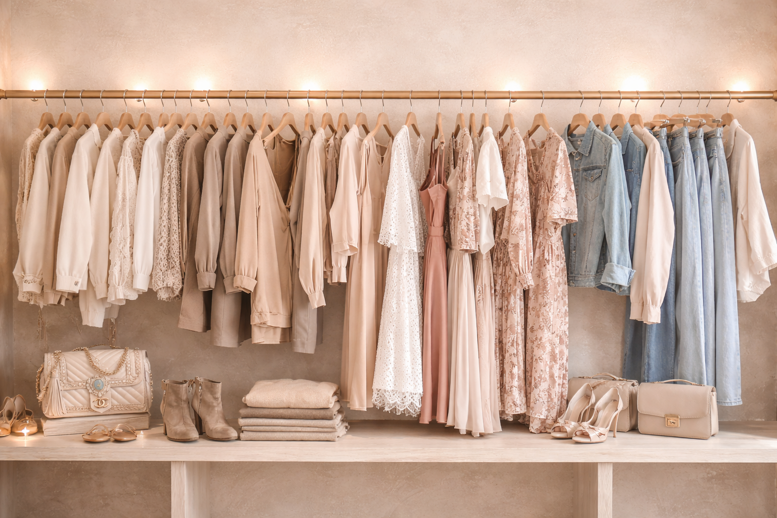 Editorial boutique style direction image representing curated intake